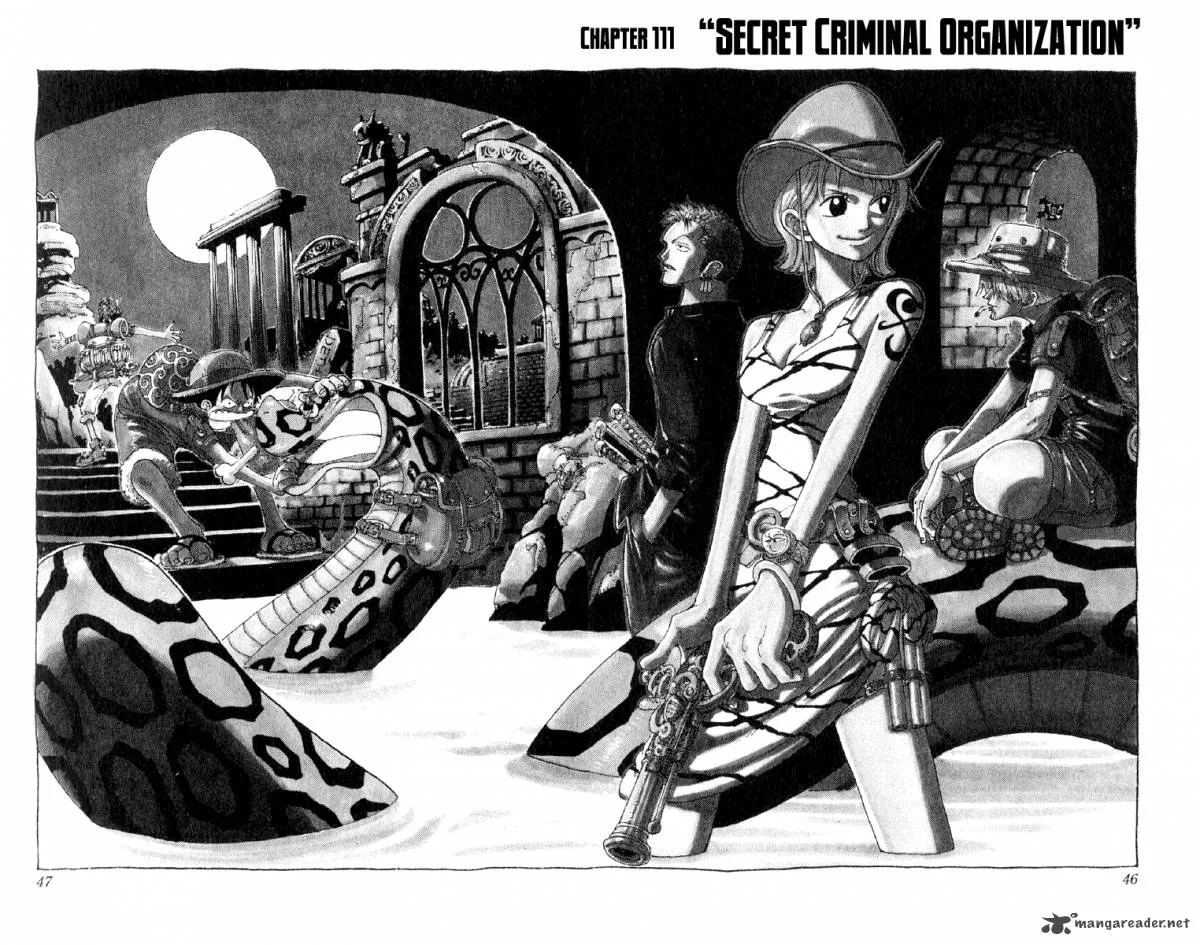 One Piece Chapter 111: Secret Criminal Agency – Page 2