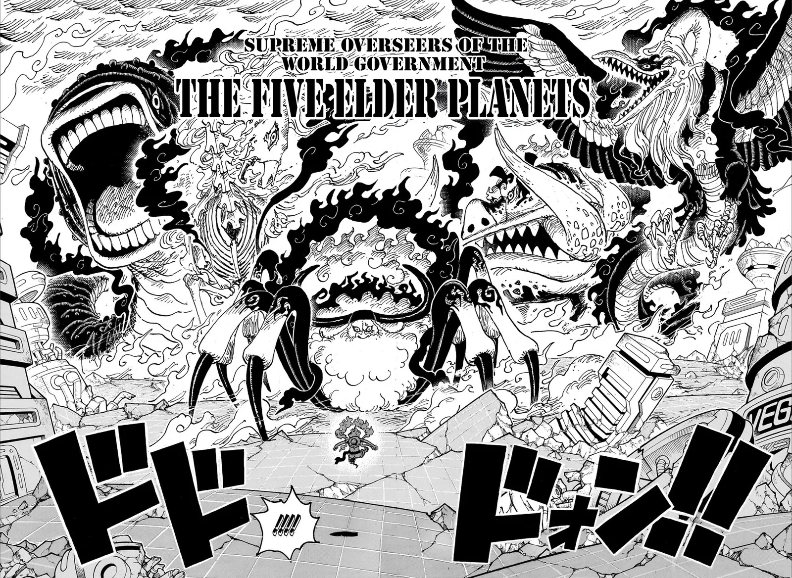 One Piece Chapter 1110: Planetfall – Page 5