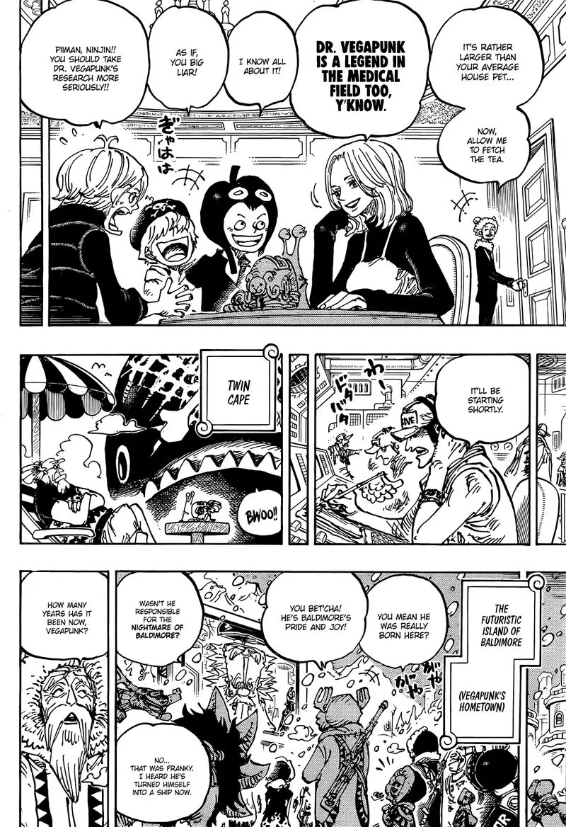 One Piece Chapter 1113: Stalemate – Page 5