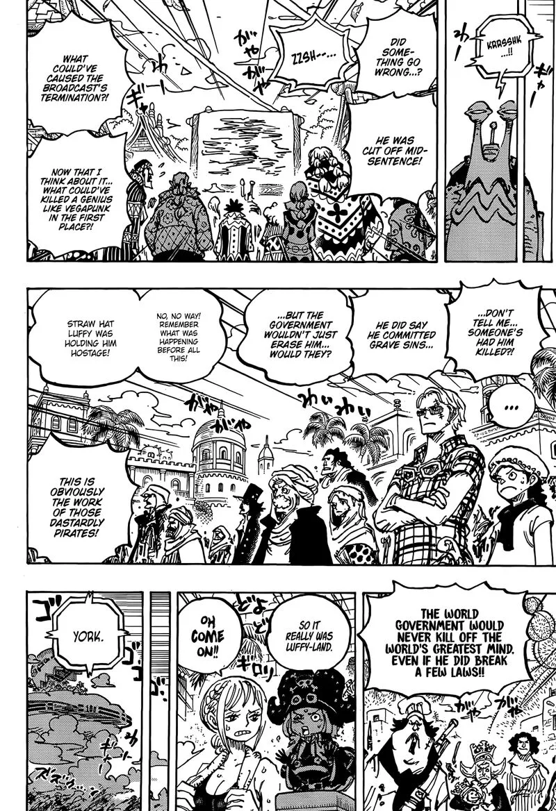 One Piece Chapter 1118: Being Free – Page 5