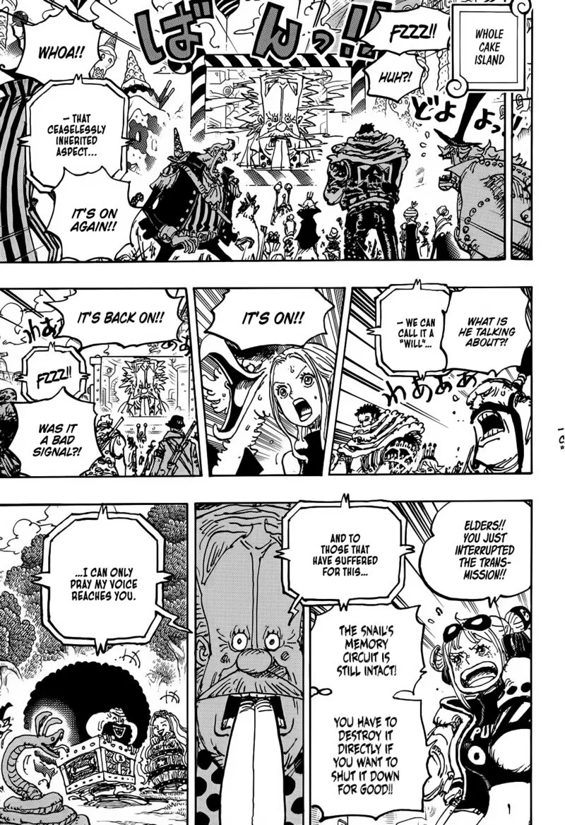 One Piece Chapter 1119: Emeth – Page 9