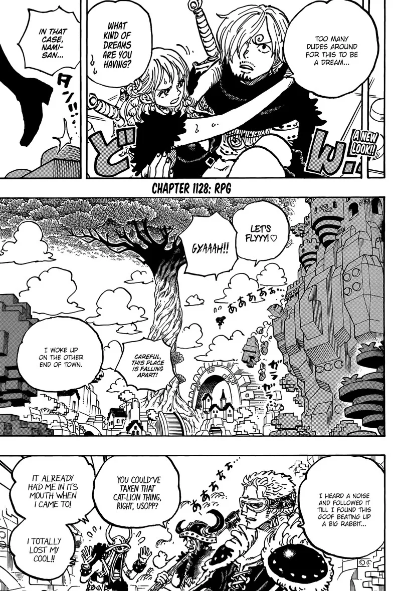 One Piece Chapter 1128: RPG – Page 3