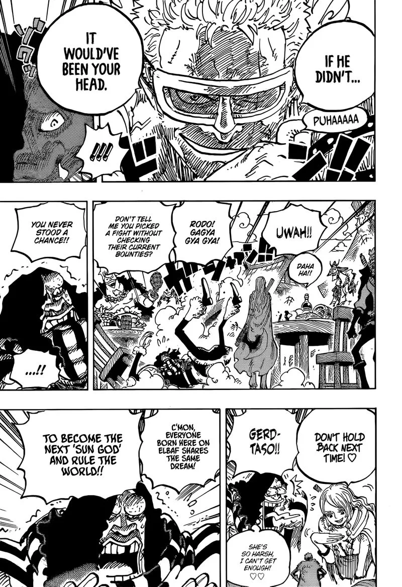 One Piece Chapter 1136: The Country That Awaits The Sun – Page 6