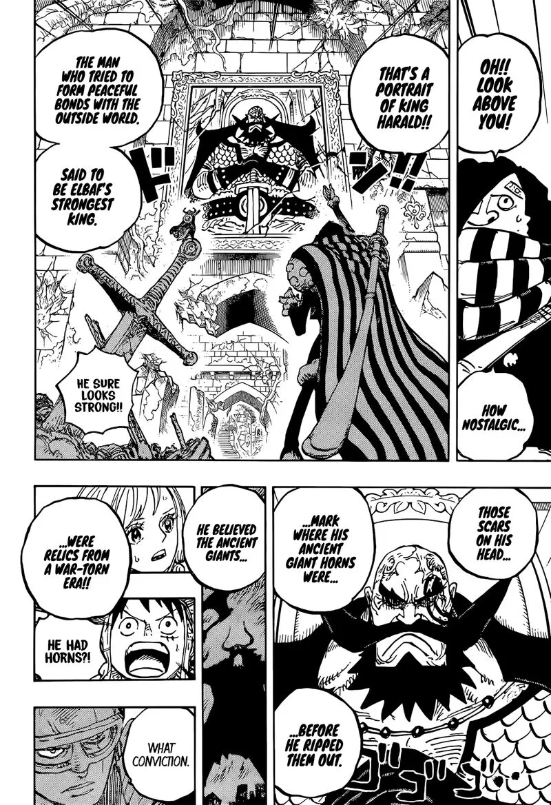 One Piece Chapter 1137: Shamrock takes the stage – Page 6