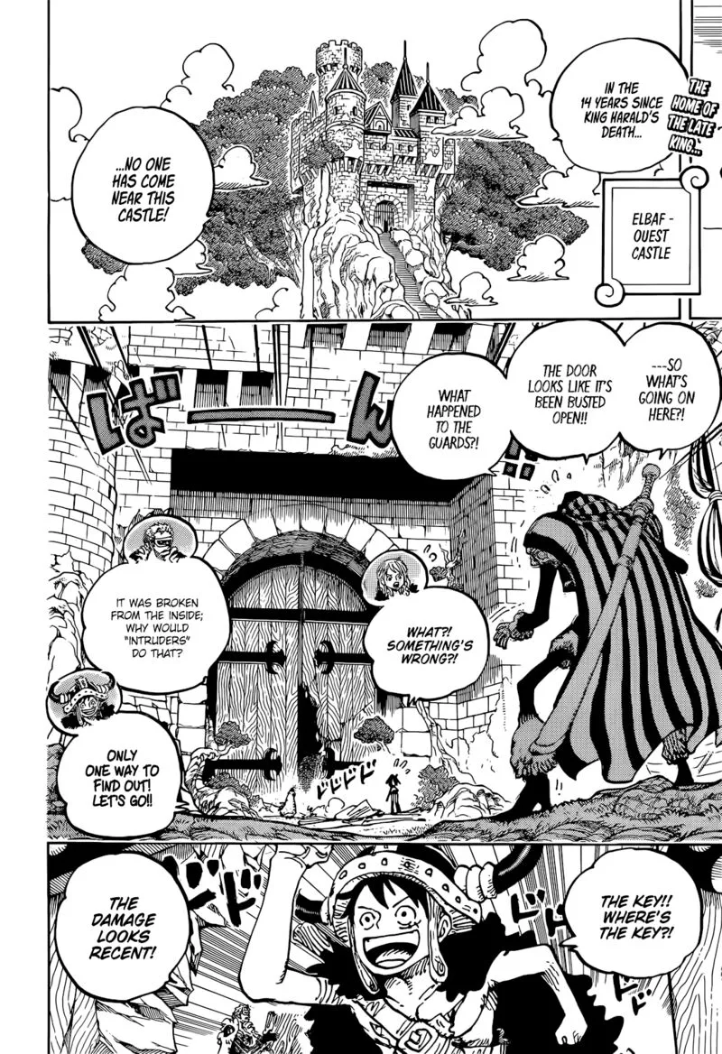 One Piece Chapter 1137: Shamrock takes the stage – Page 7
