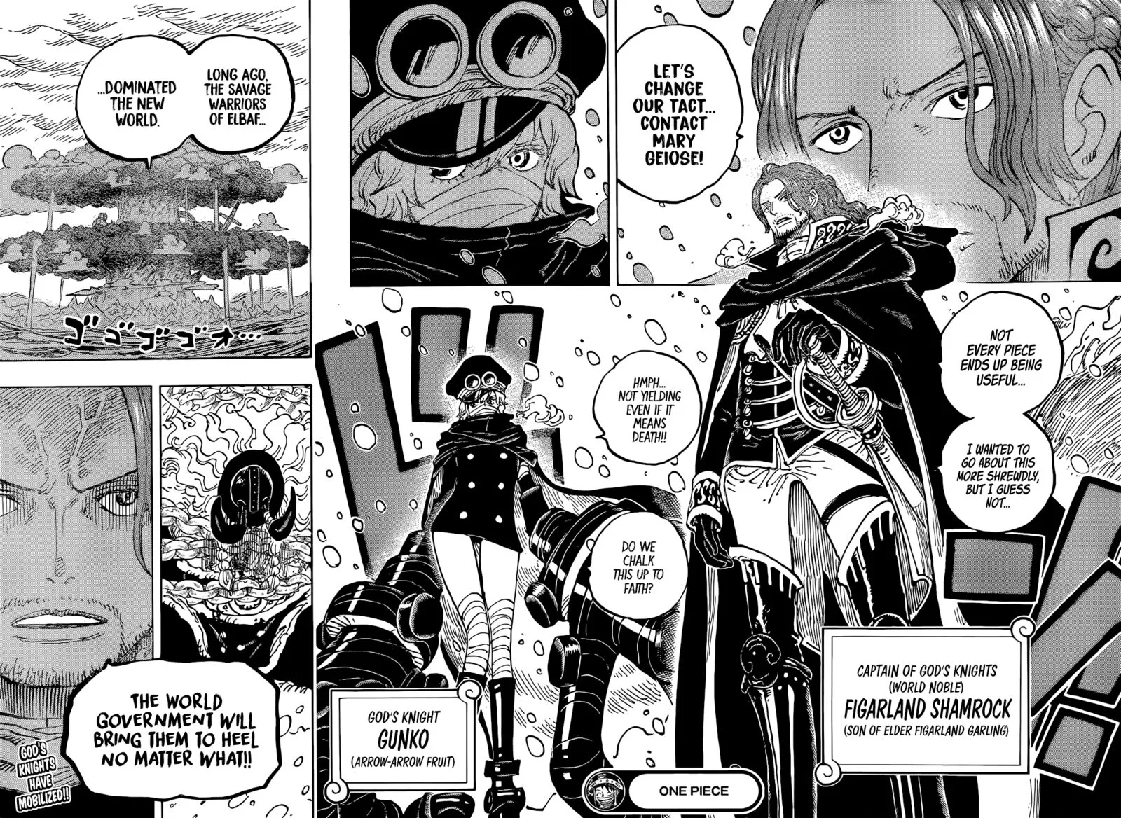 One Piece Chapter 1137: Shamrock takes the stage – Page 16