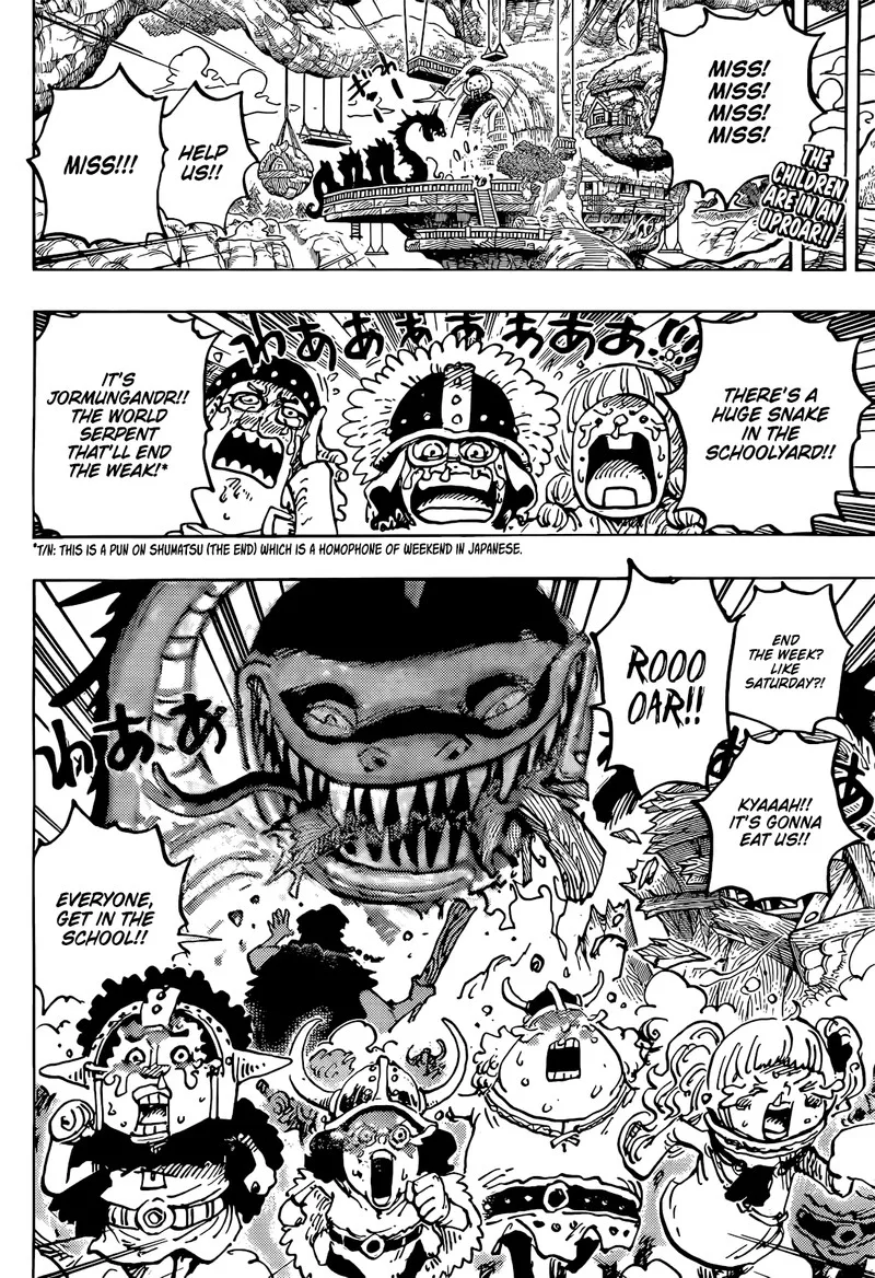 One Piece Chapter 1142: The Things I Find Scary – Page 3