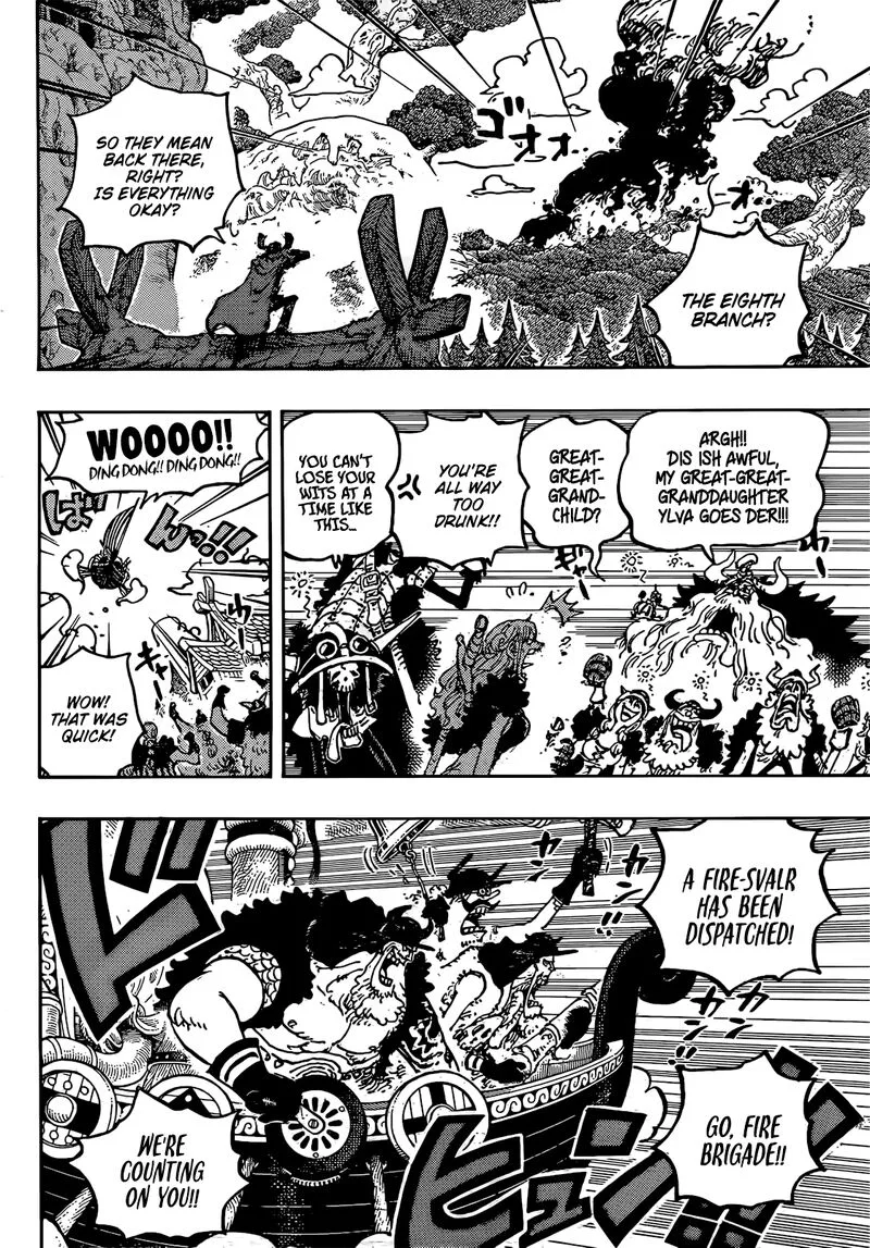 One Piece Chapter 1143: God’s Knights – Page 6