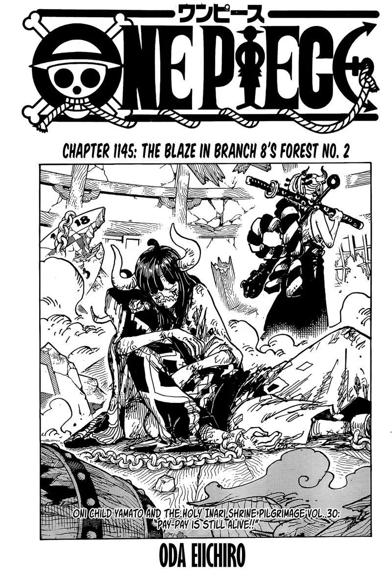 One Piece Chapter 1145: The Blaze in Branch 8's Forest No. 2 – Page 3