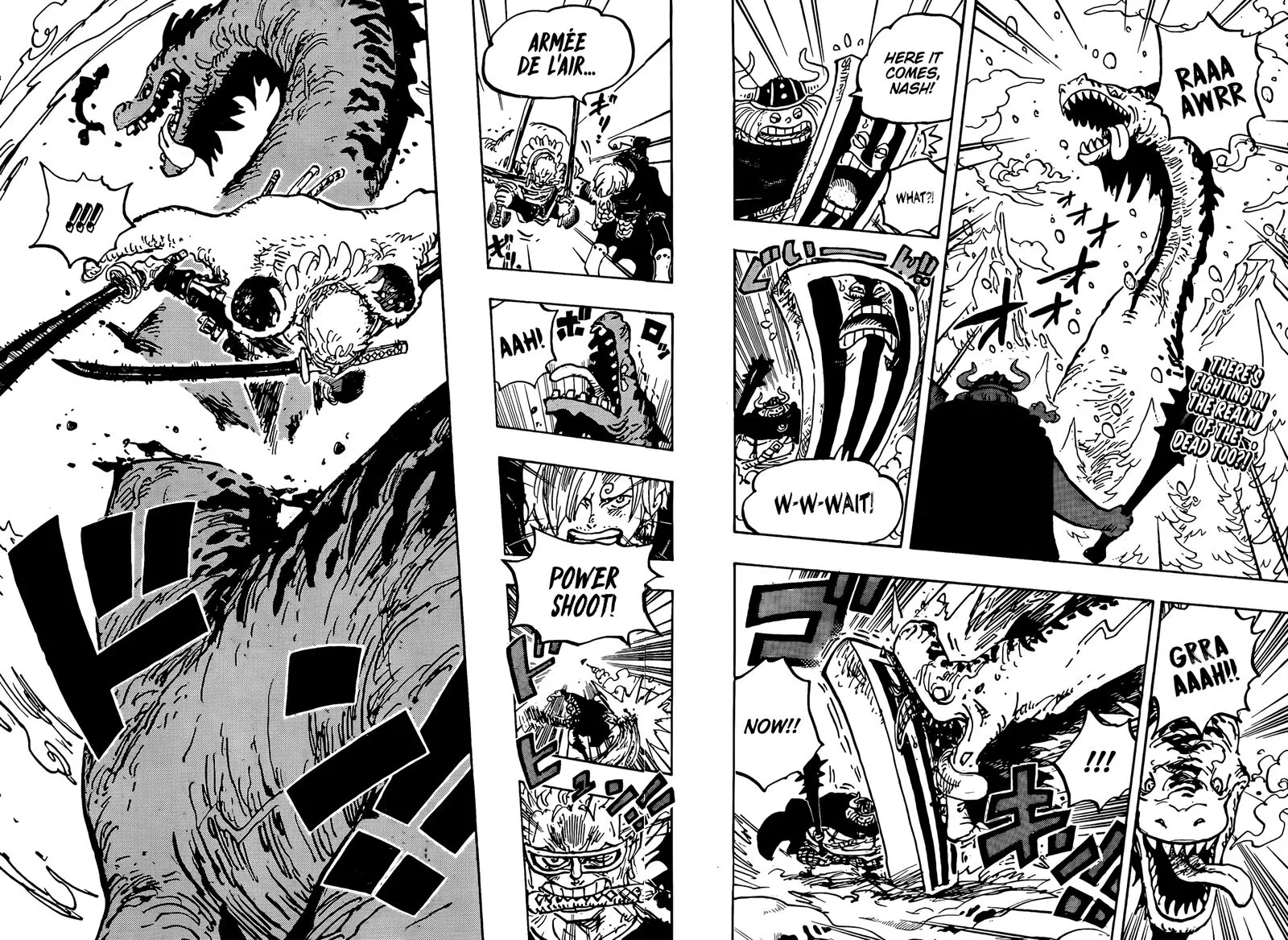 One Piece Chapter 1145: The Blaze in Branch 8's Forest No. 2 – Page 4