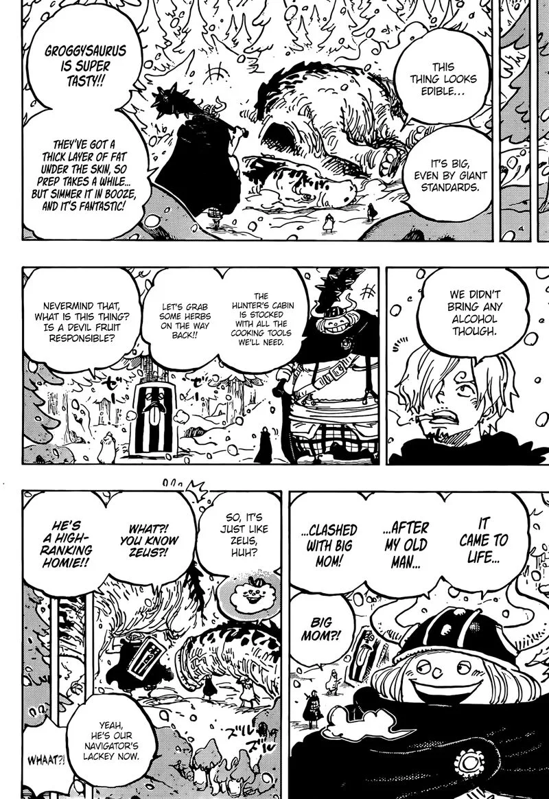 One Piece Chapter 1145: The Blaze in Branch 8's Forest No. 2 – Page 5