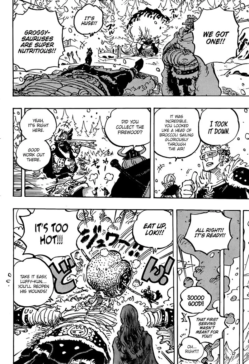 One Piece Chapter 1145: The Blaze in Branch 8's Forest No. 2 – Page 7
