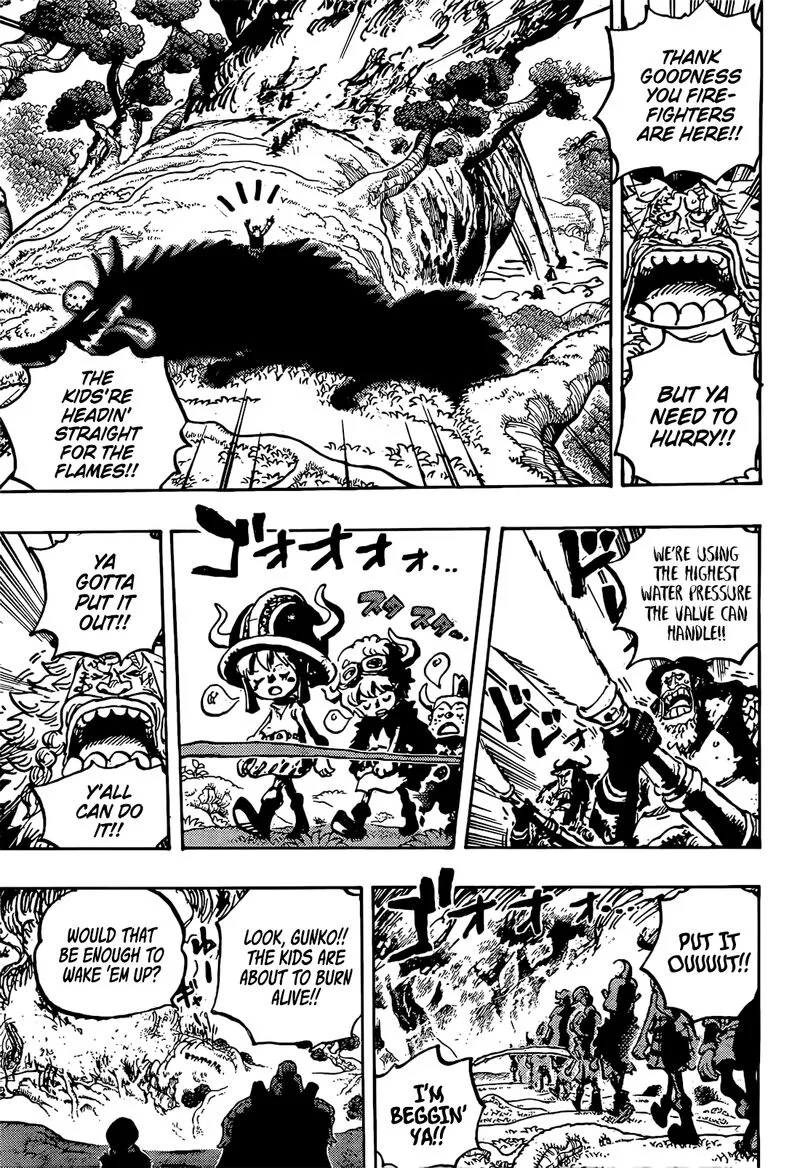 One Piece Chapter 1145: The Blaze in Branch 8's Forest No. 2 – Page 13