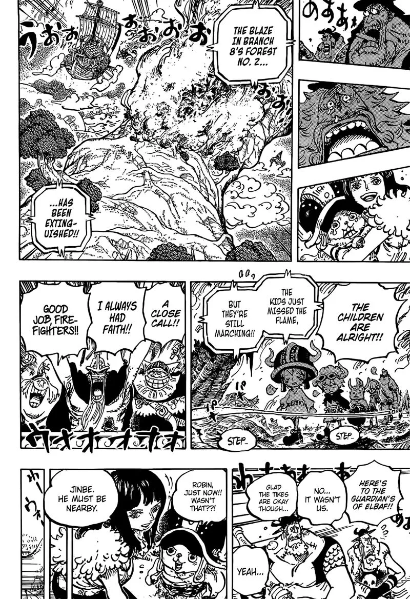One Piece Chapter 1145: The Blaze in Branch 8's Forest No. 2 – Page 16