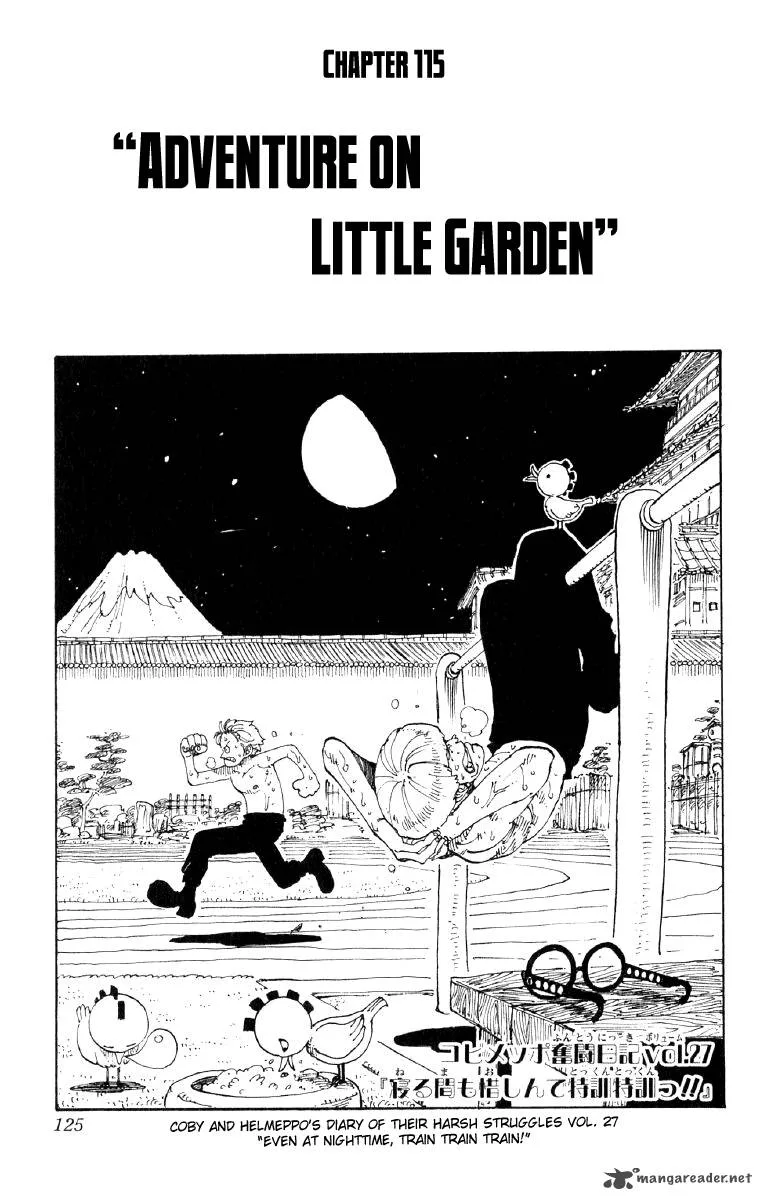 One Piece Chapter 115: Adventure in Little Garden – Page 2