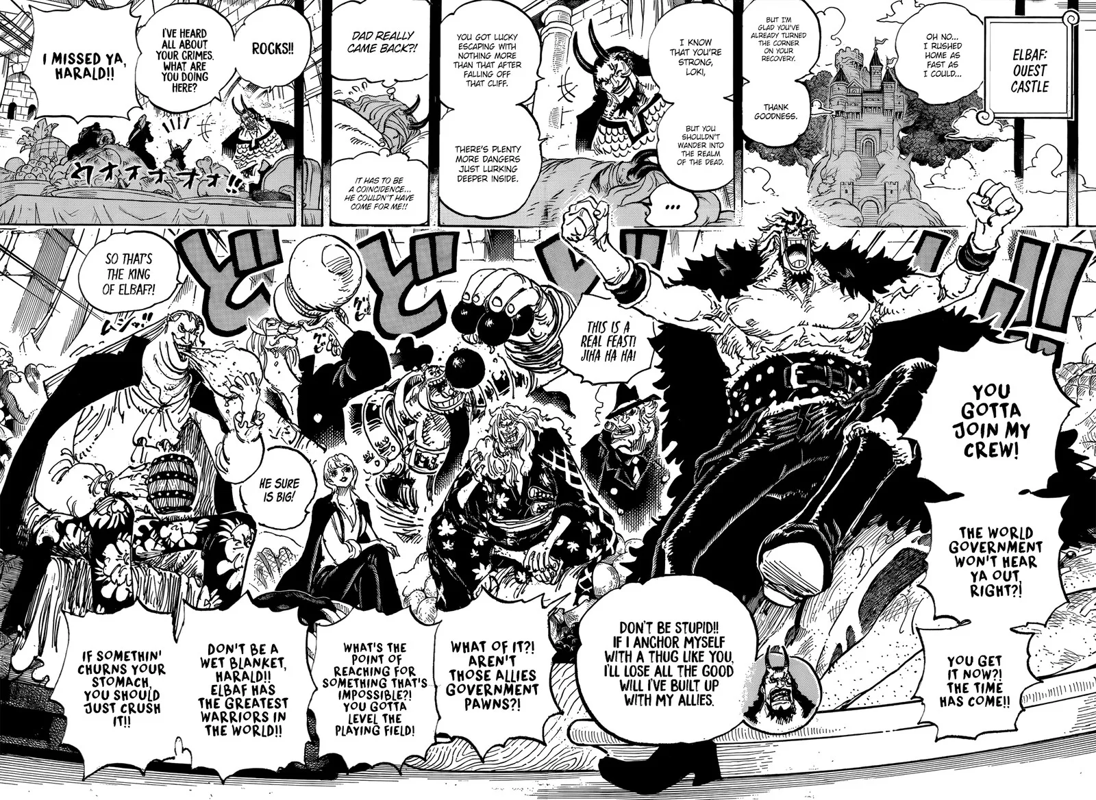One Piece Chapter 1155: The Rocks Pirates – Page 12