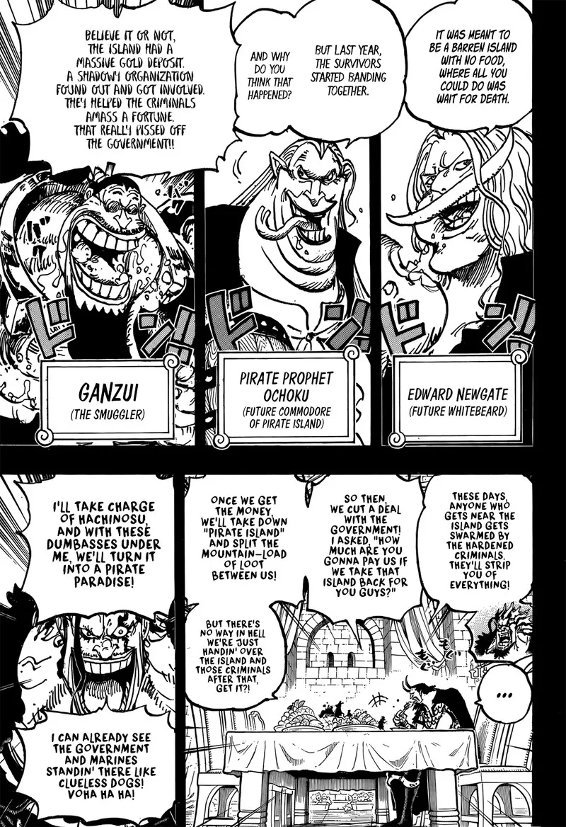 One Piece Chapter 1155: The Rocks Pirates – Page 14