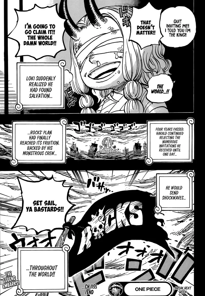 One Piece Chapter 1155: The Rocks Pirates – Page 16