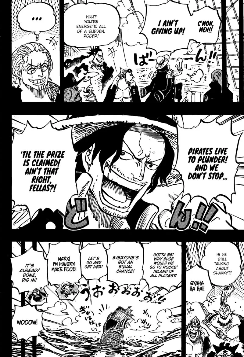 One Piece Chapter 1158: Rocks Vs. Harald – Page 4