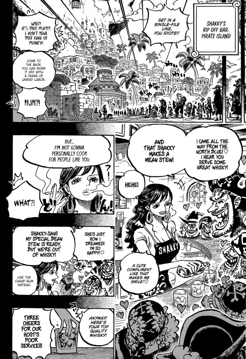 One Piece Chapter 1158: Rocks Vs. Harald – Page 6