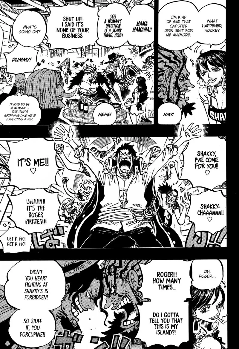 One Piece Chapter 1158: Rocks Vs. Harald – Page 7