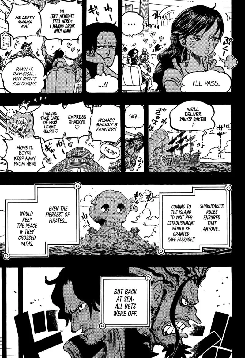 One Piece Chapter 1158: Rocks Vs. Harald – Page 9