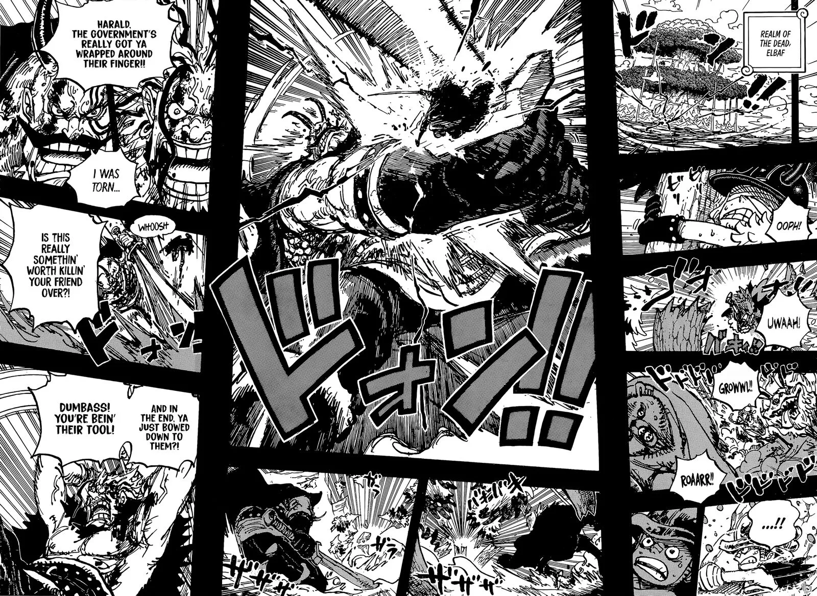 One Piece Chapter 1158: Rocks Vs. Harald – Page 10