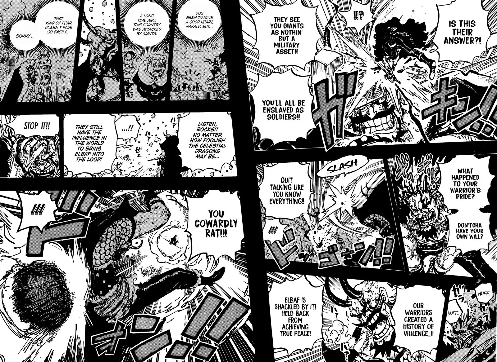 One Piece Chapter 1158: Rocks Vs. Harald – Page 11