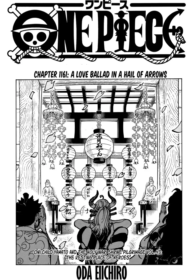 One Piece Chapter 1161: A Love Ballad in a Hail of Arrows – Page 2