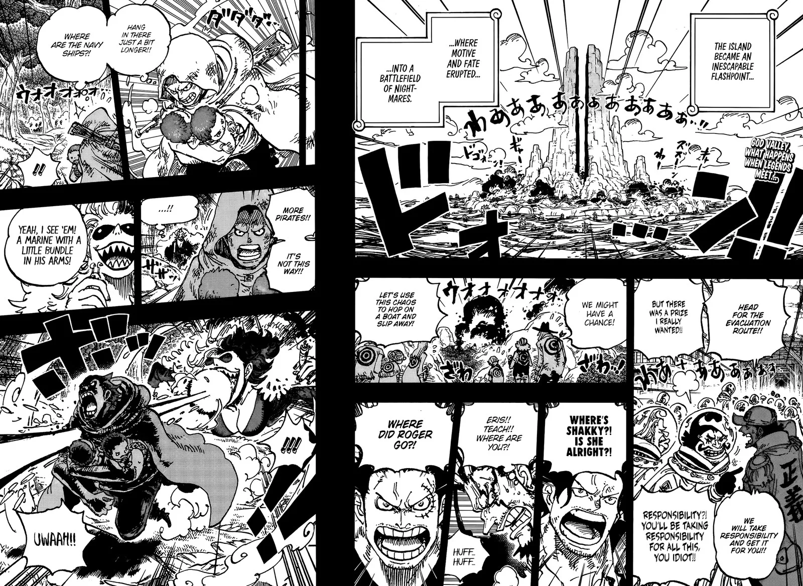 One Piece Chapter 1161: A Love Ballad in a Hail of Arrows – Page 3