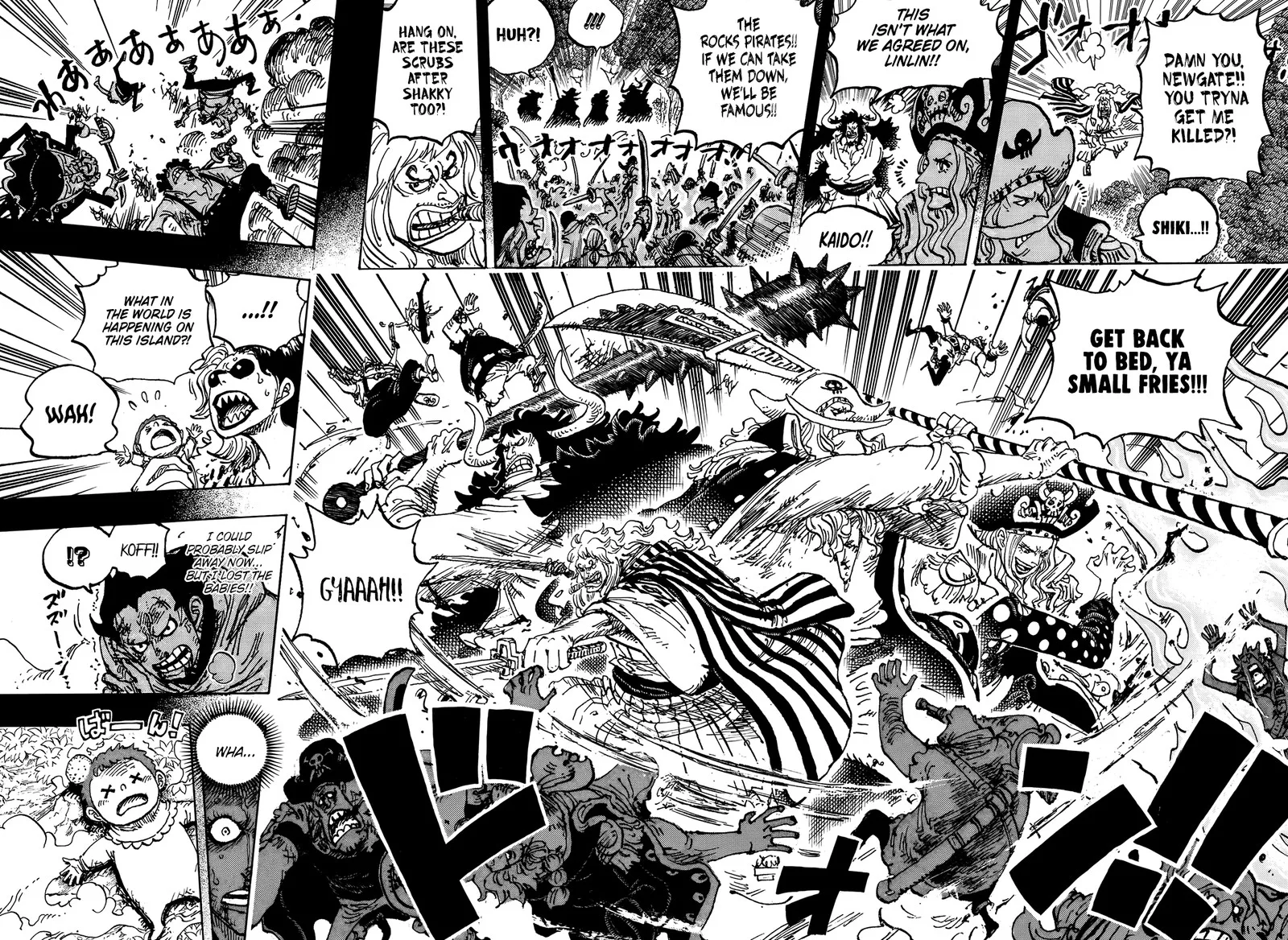 One Piece Chapter 1161: A Love Ballad in a Hail of Arrows – Page 6