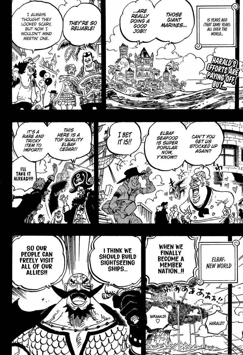 One Piece Chapter 1168: Elbaf Snow – Page 3