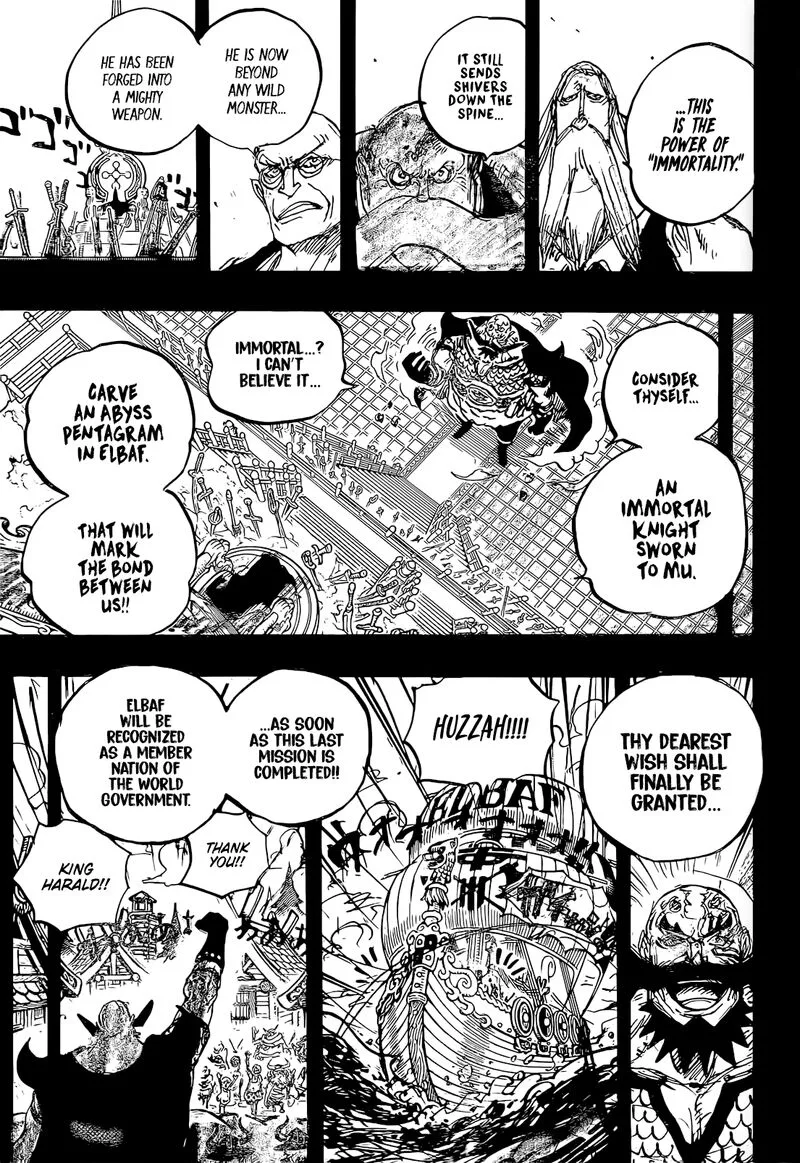 One Piece Chapter 1168: Elbaf Snow – Page 12