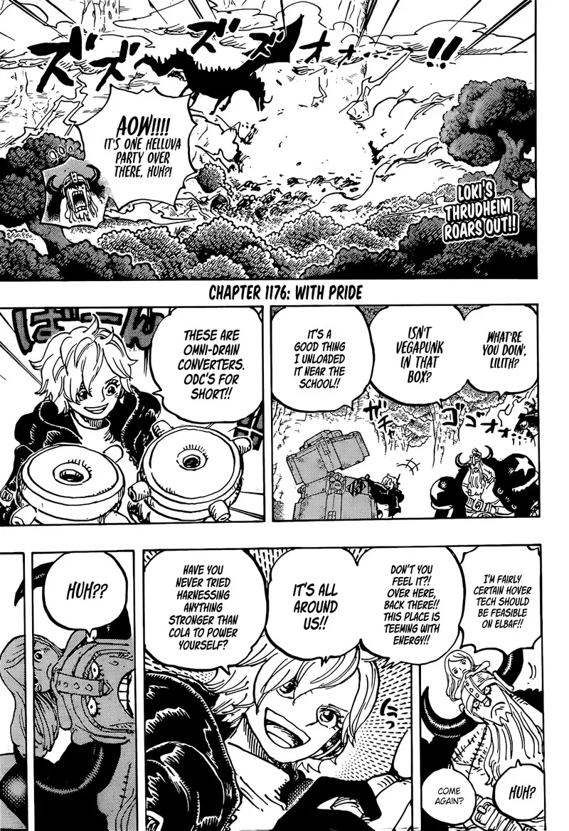One Piece Chapter 1176: With Pride – Page 3