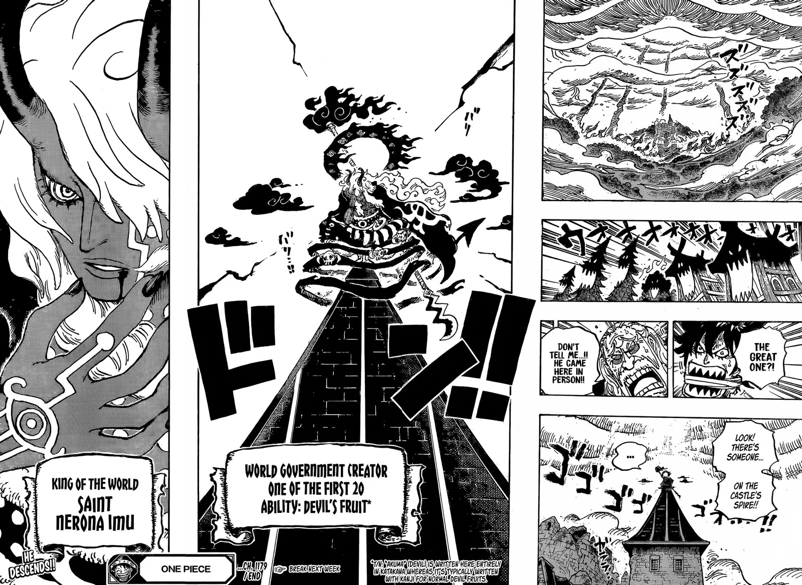 One Piece Chapter 1179: Nerona Imu Decends – Page 15