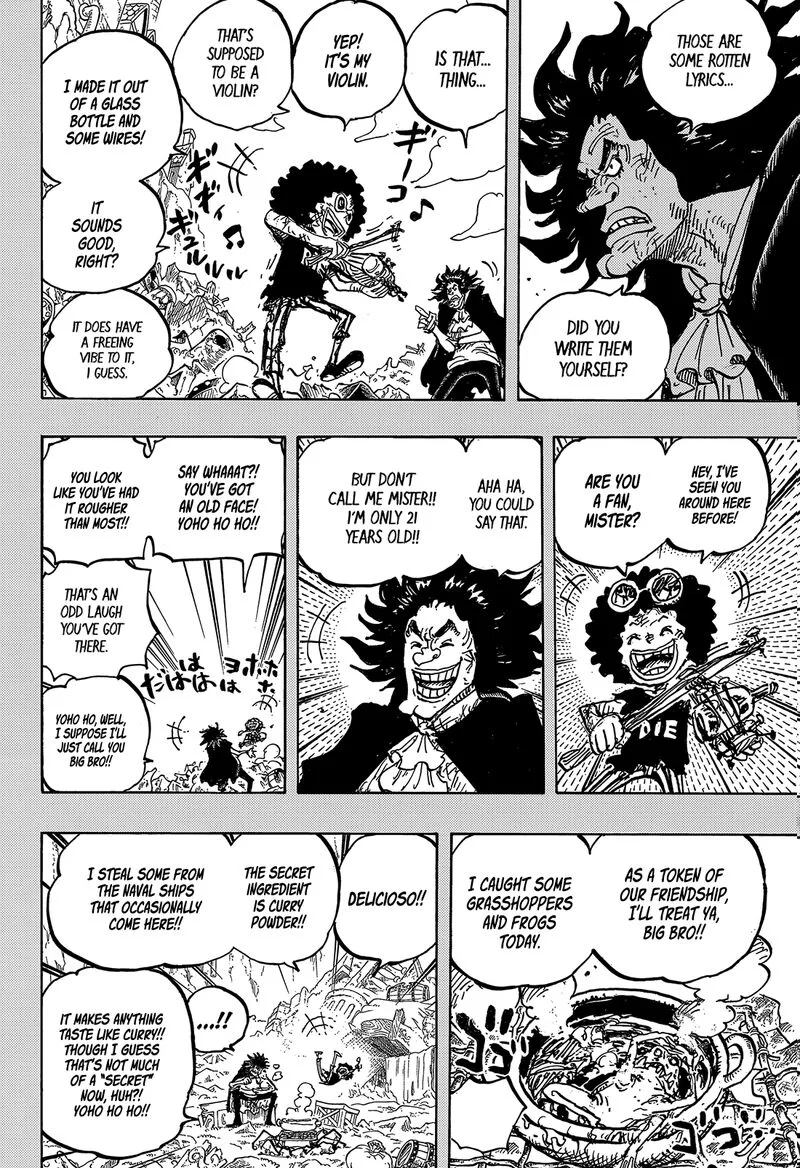 One Piece Chapter 1184: Only Bones Get Left Behind – Page 7