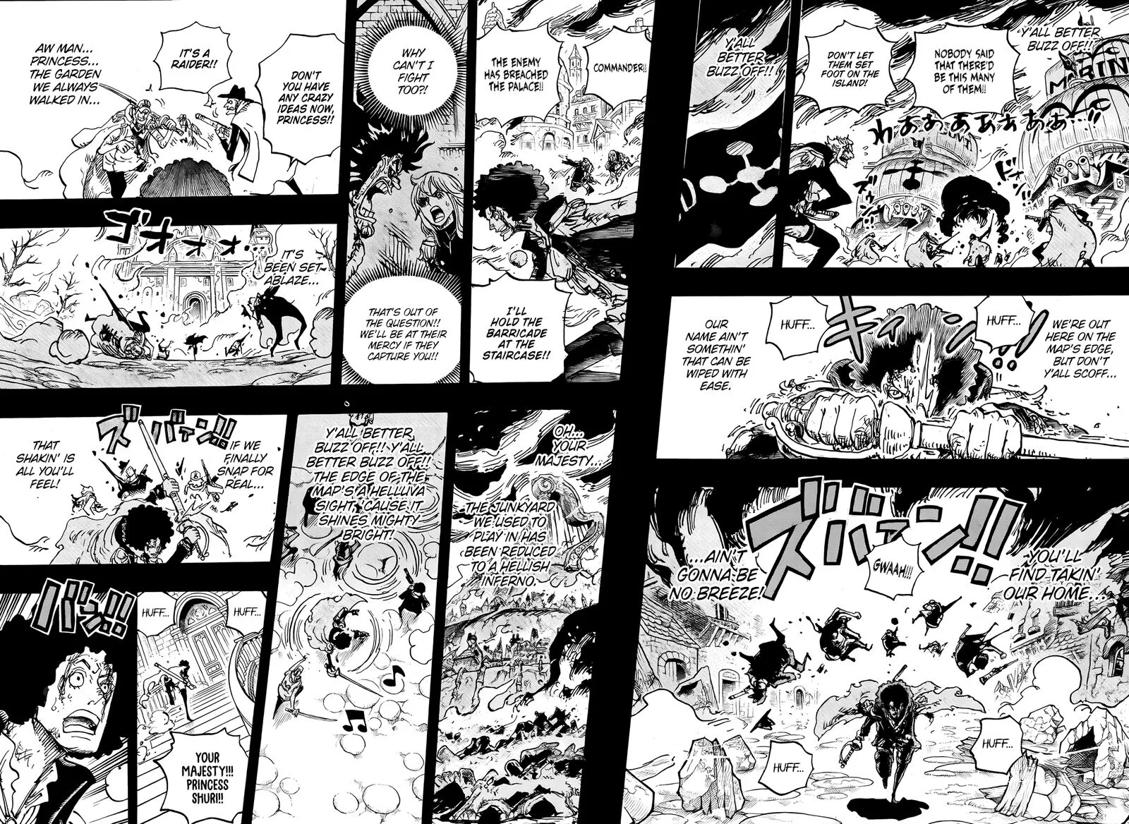 One Piece Chapter 1185: Y'all Better Buzz off – Page 15
