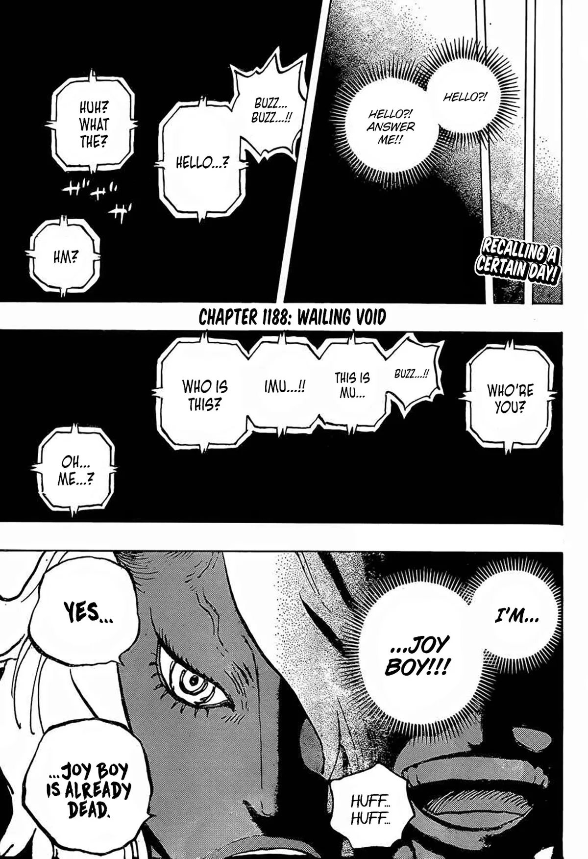 One Piece Chapter 1188: Wailing Void – Page 3