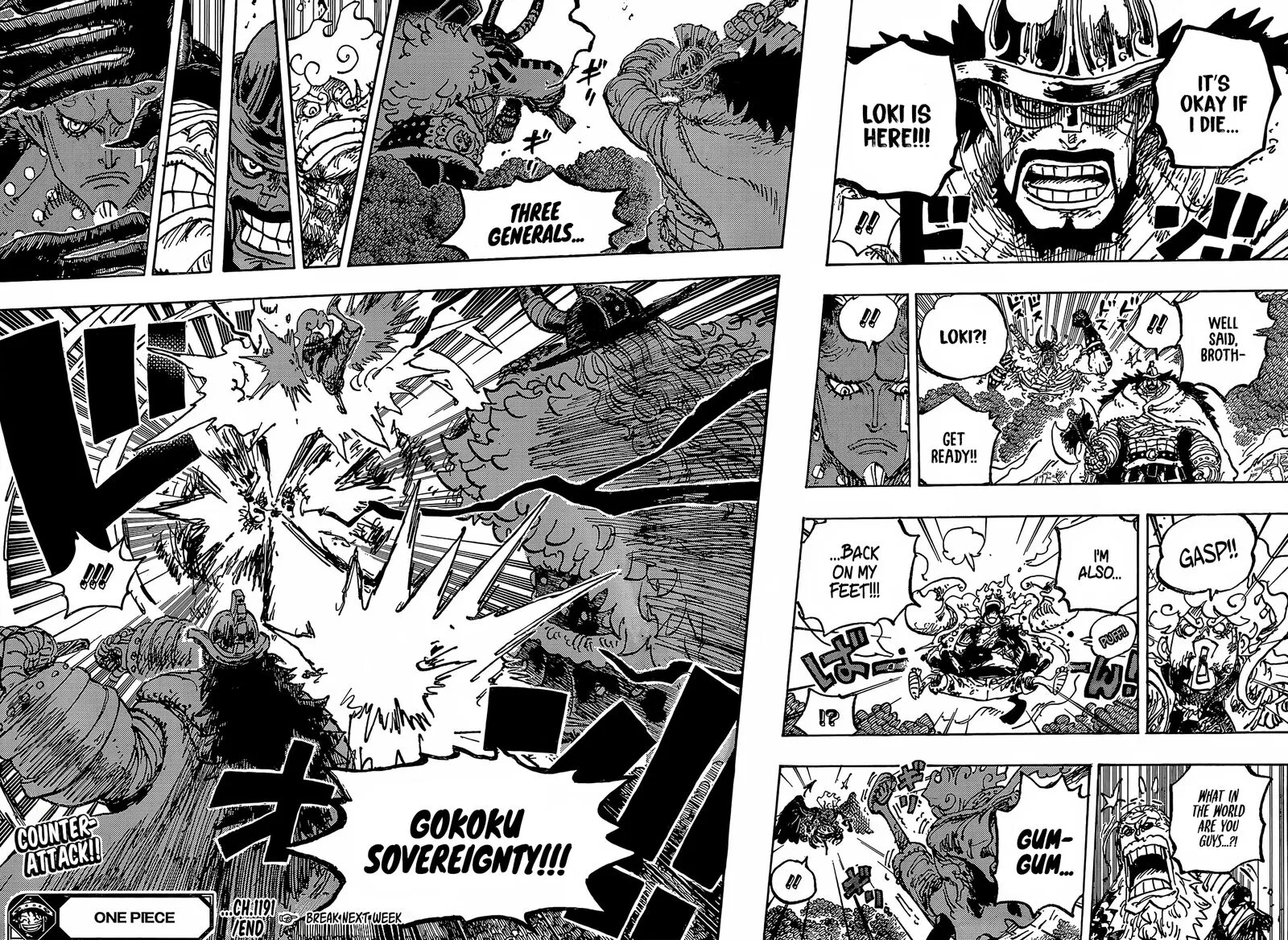 One Piece Chapter 1191: Loki is Here – Page 13
