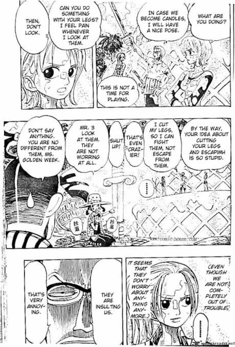 One Piece Chapter 123: Luffy vs Mr3 – Page 3
