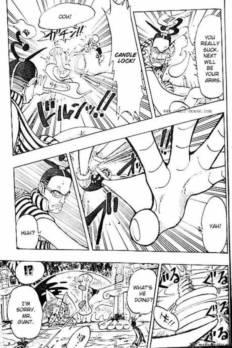 One Piece Chapter 123: Luffy vs Mr3 – Page 7