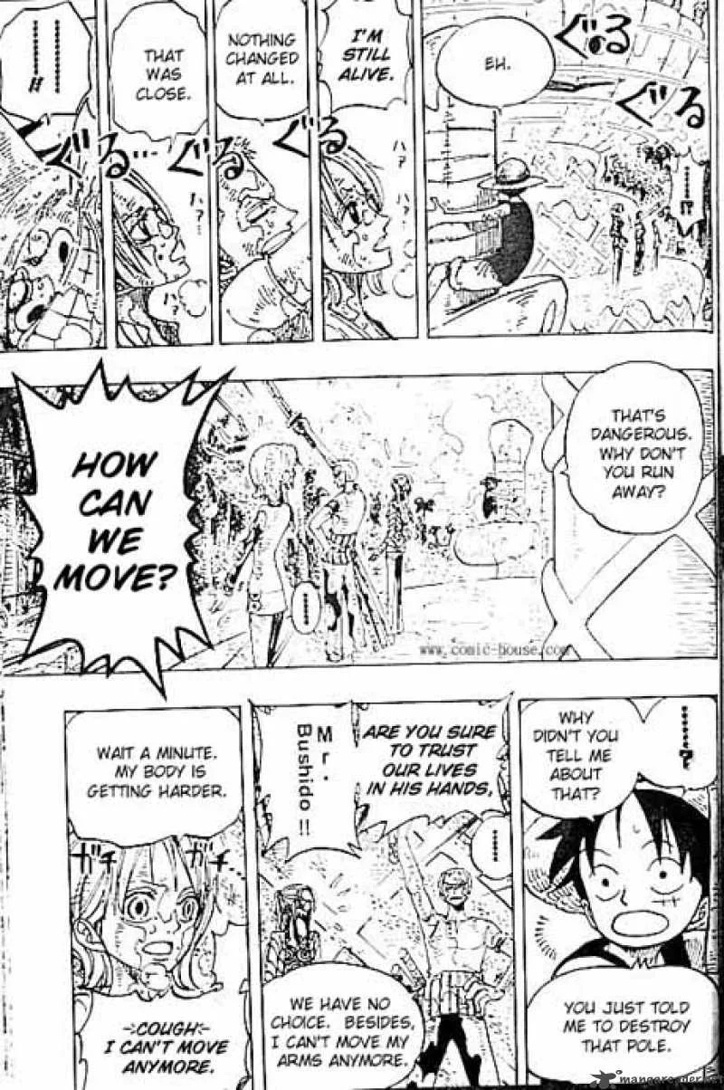 One Piece Chapter 123: Luffy vs Mr3 – Page 11