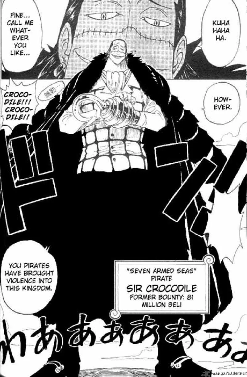 One Piece Chapter 155: Sir Crocodile the Pirate – Page 5