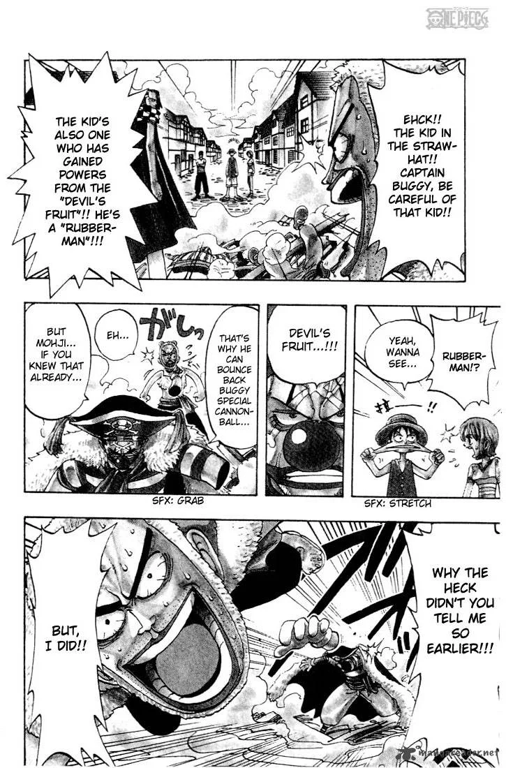 One Piece Chapter 16: Versus Buggys Pirate Fleet – Page 6