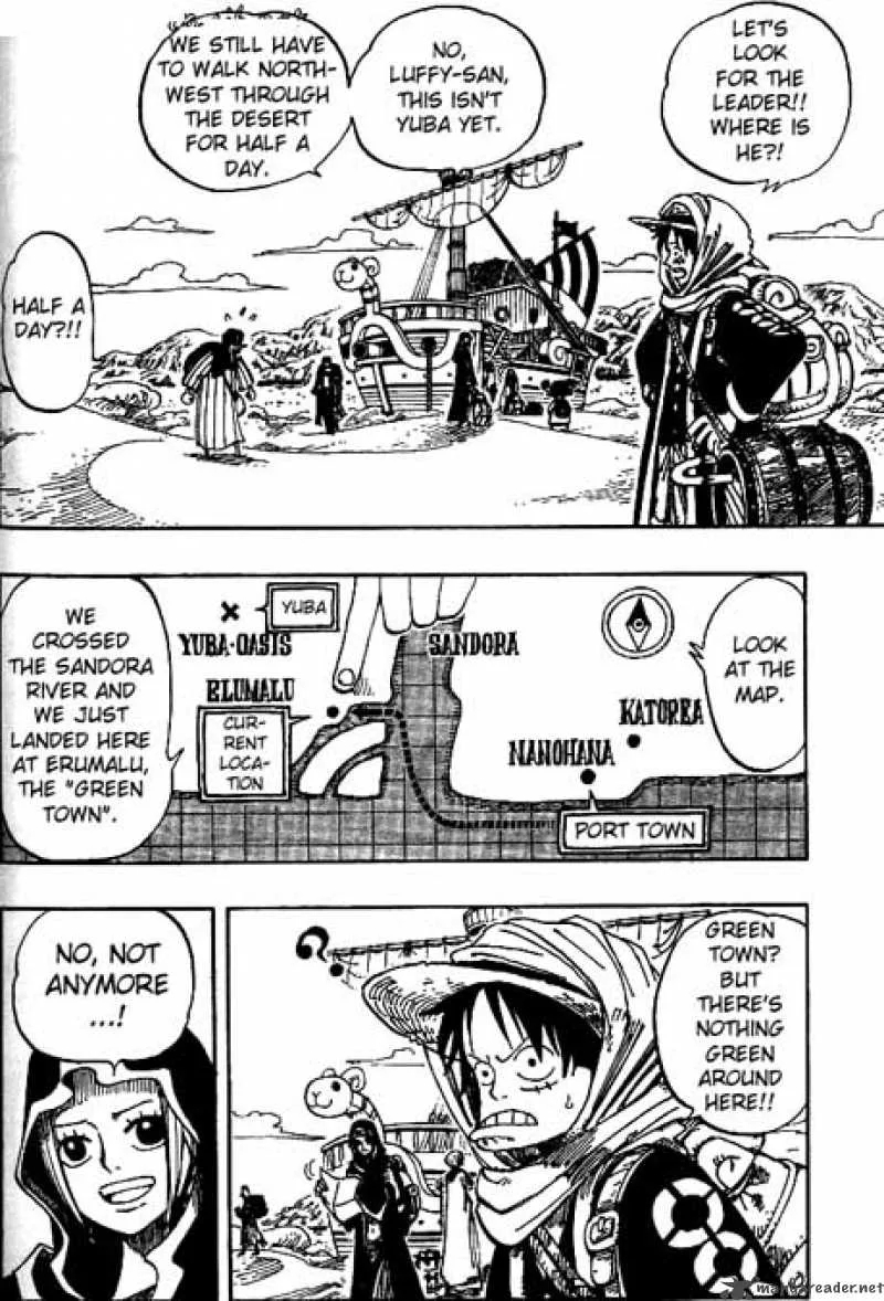 One Piece Chapter 161: Erumalu, The Green Town – Page 5