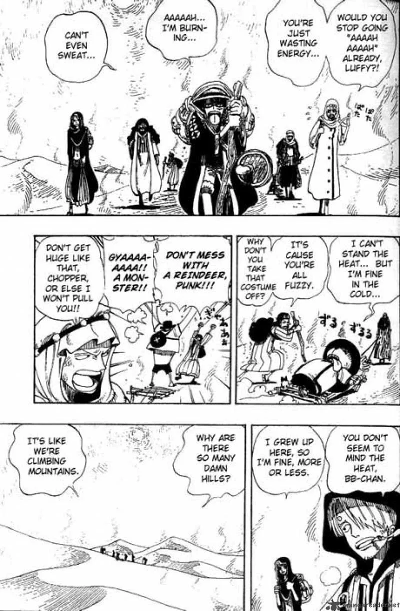 One Piece Chapter 162: Adventure in the Kingdom of Sand – Page 3
