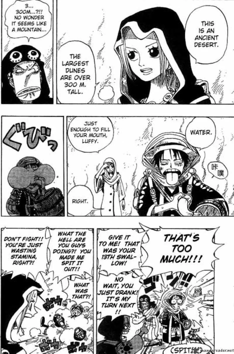 One Piece Chapter 162: Adventure in the Kingdom of Sand – Page 4