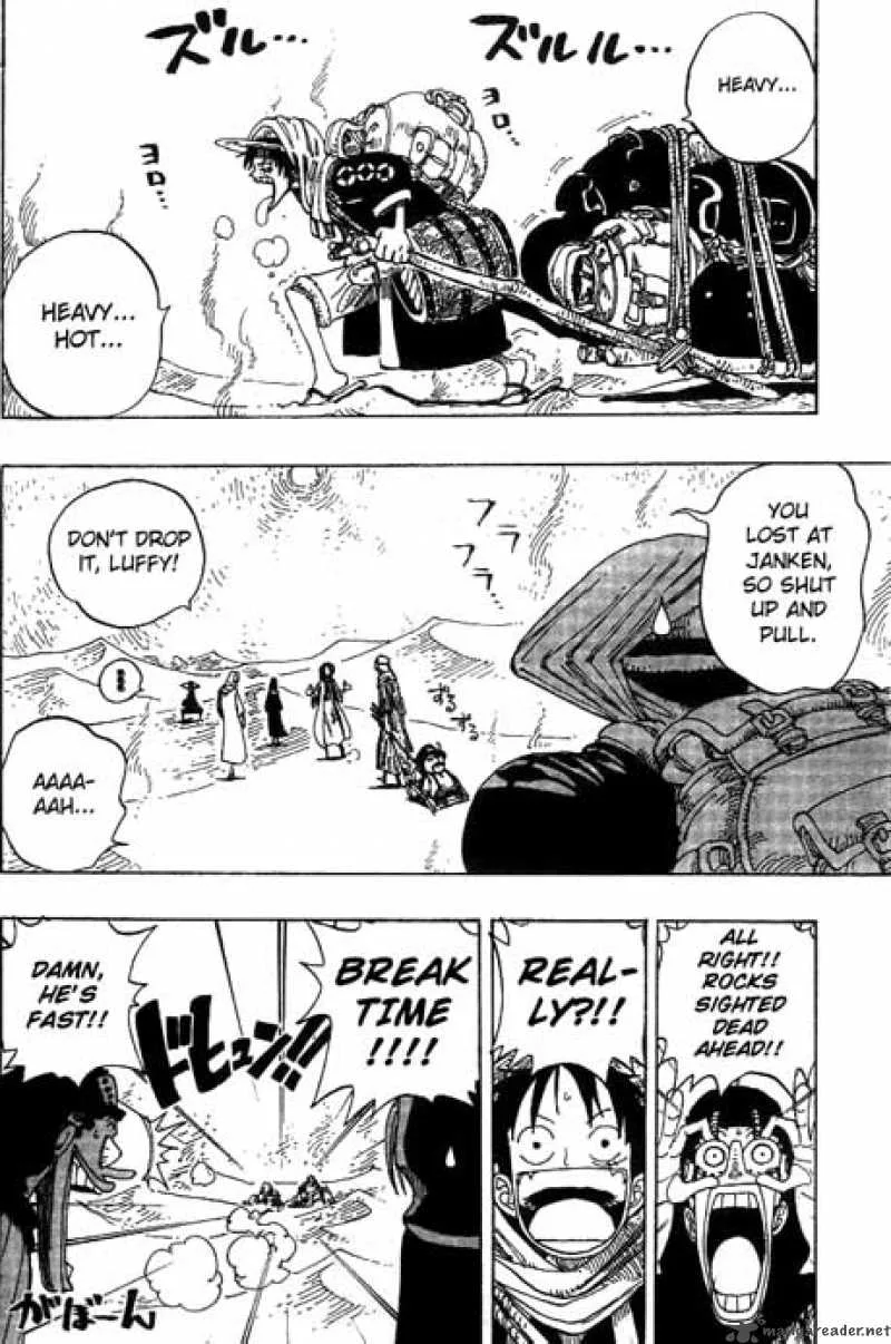 One Piece Chapter 162: Adventure in the Kingdom of Sand – Page 6