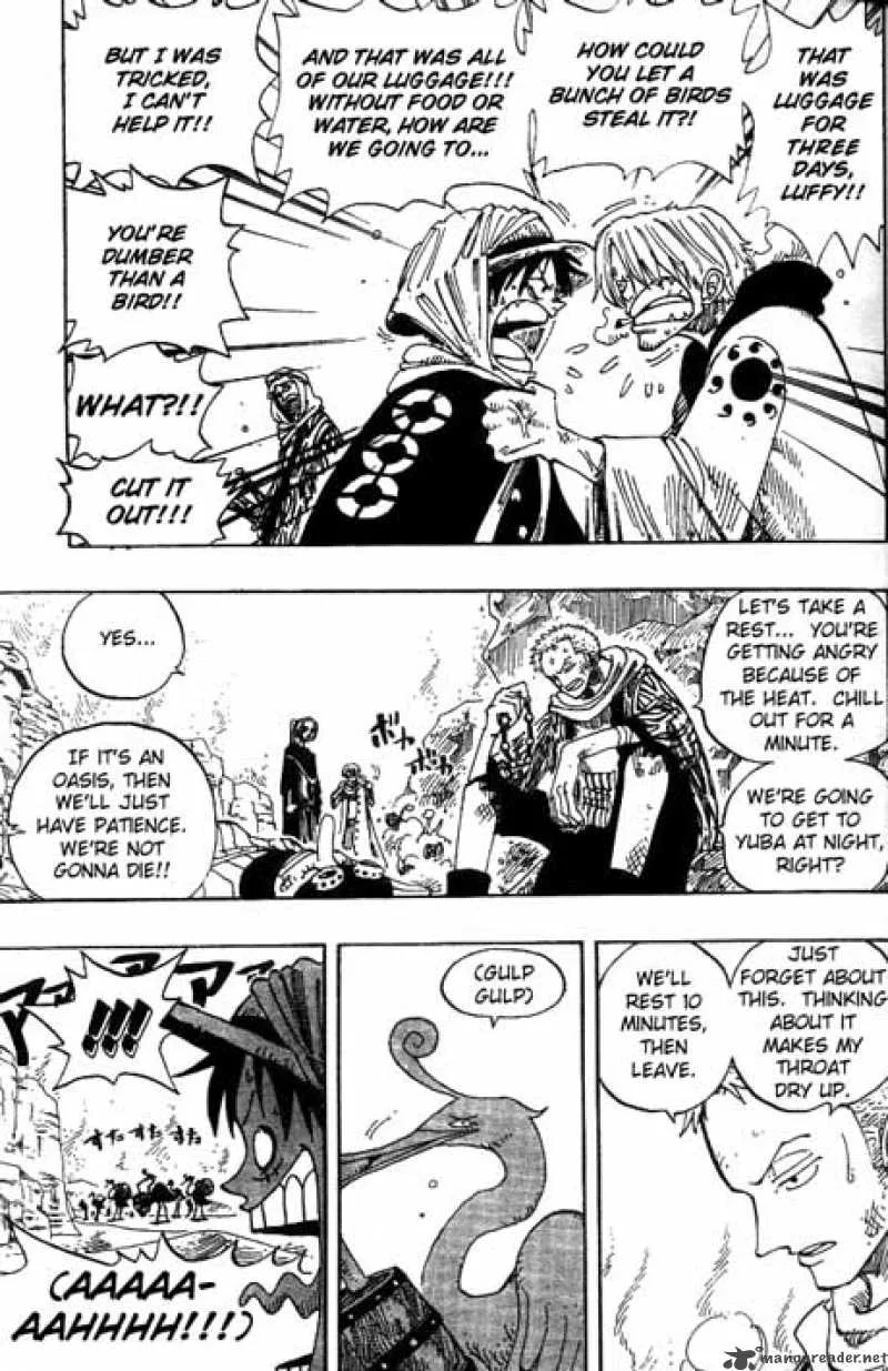 One Piece Chapter 162: Adventure in the Kingdom of Sand – Page 9