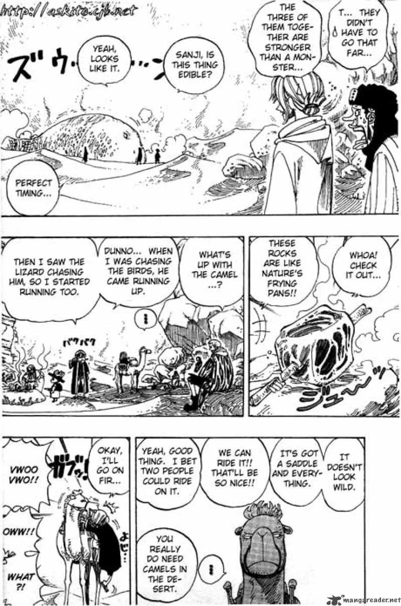 One Piece Chapter 162: Adventure in the Kingdom of Sand – Page 13